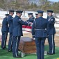 Honor Guard folding the flag